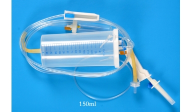 Infusion sets burette for single use